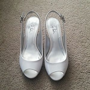 Women's open toe high heels